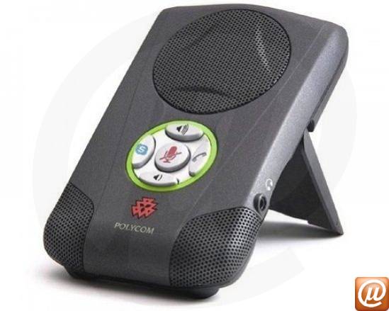 2200-44040-111 - Telefone para AudioConferncia Polycom Communicator C100S. Viva-Voz USB para Skype. Cor Cinza. Ingls/Port/Espanhol Caixa de Varejo. Pas Grupos: 6.